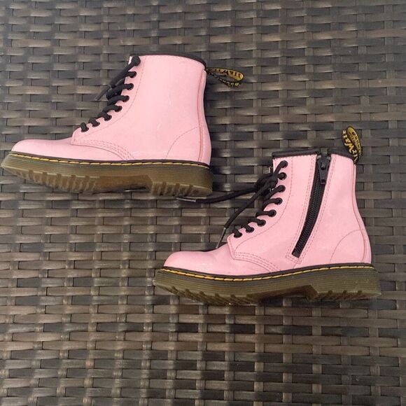 Dr. Martens pink kids shoes, size 11 - Picture 6 of 7